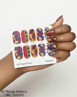 Aderonke - All Things Ankara Nail Wraps - Image 4