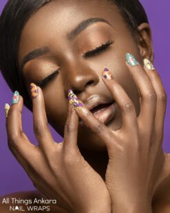 Armanda - All Things Ankara Nail Wraps