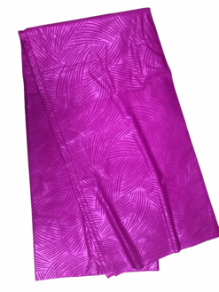 Plain Solid Pink Ankara African Print Fabric 6 Yards