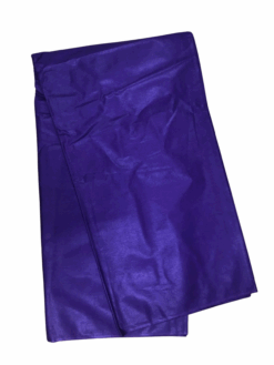 Plain Solid Purple Ankara African Print Fabric 6 Yards
