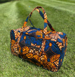 Ankara Print Duffle Bag