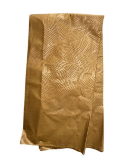 Plain Solid Brown Light Ankara African Print Fabric 6 Yards