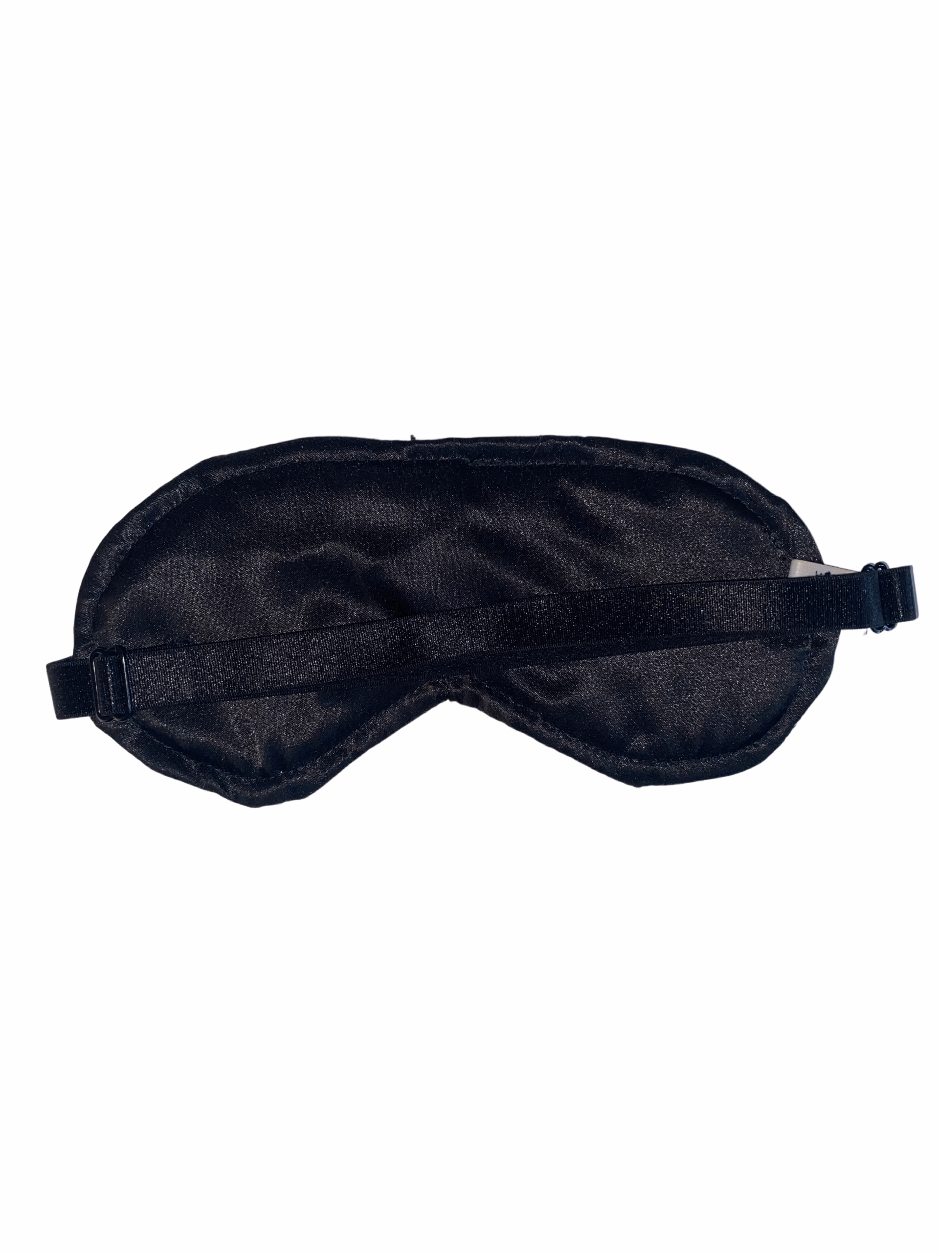 Blue Orange Black Flowers Floral Jubilee Ankara African Print Sleeping Mask - Image 3