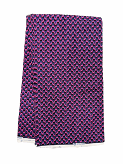 Pink Blu Black Fish Scales Finger Nail Akpirikpa Azu Bijenkorfje Abarro Basso Ankara African Prints Fabric 6 Yards