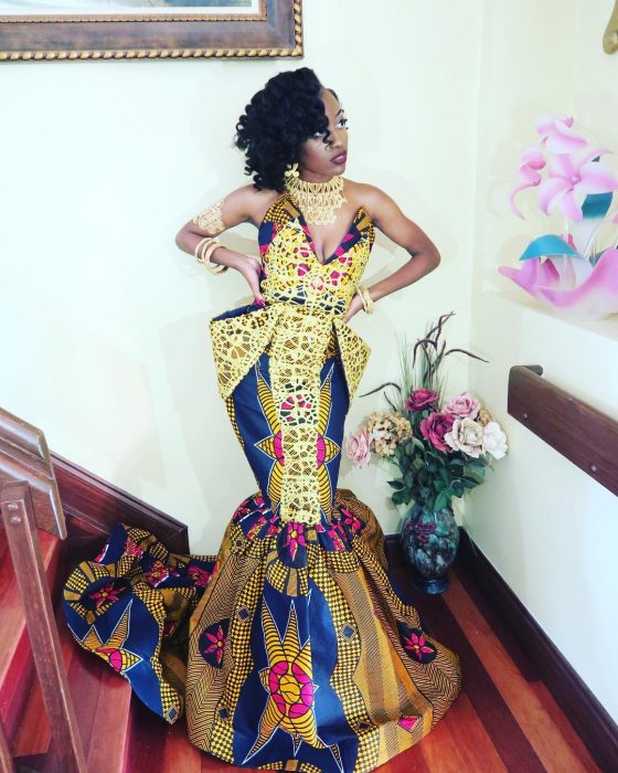 Prom: Kisha Cadet & Taha Syed – All Things Ankara by Nikki The Jeanius