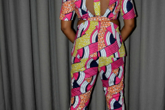 27th Birthday-My Birthday Dinner at 1230 DC in a Nikki Billie Jean Pretty in Pink 2 Piece Suit, Short Sleeve Blazer & Wide Leg Pants 30